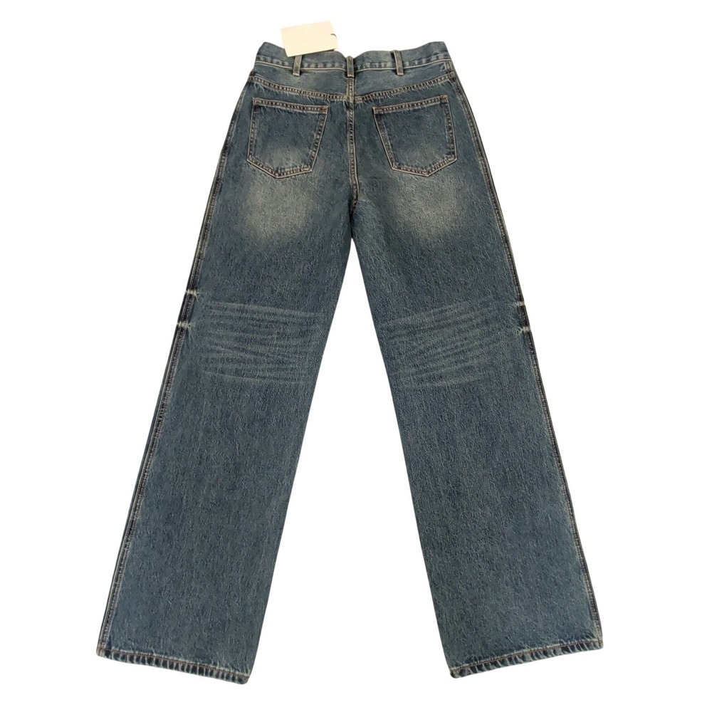 Celine Jeans Size 28 Wide Leg --- FLAWED Zipper Is Broken - Picture 2 of 13